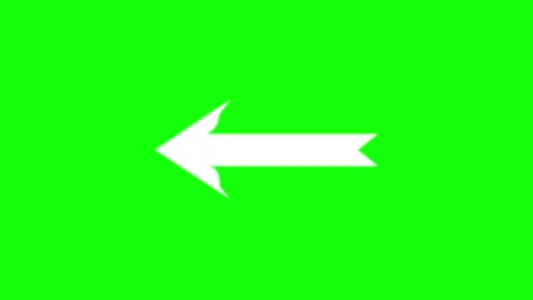 Arrow Transparent - Background Stock Clip Stock Footage 342788913
