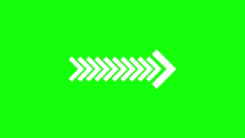 Arrow Transparent - Background Stock Clip Video stock 343928778