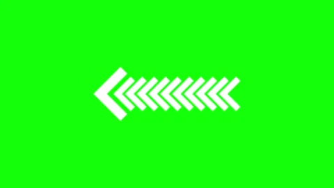 Arrow Transparent - Background Stock Clip Video stock 343928802