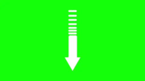 Arrow Transparent - Background Stock Clip Video stock 343928828