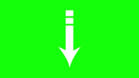 Arrow Transparent - Background Stock Clip Video stock 343928894