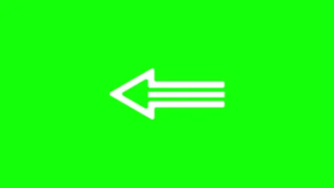 Arrow Transparent - Background Stock Clip Video stock 343929023