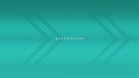 Arrow triangle geometric stripes background. Green mint futuristic technolo.. Stock Illustration