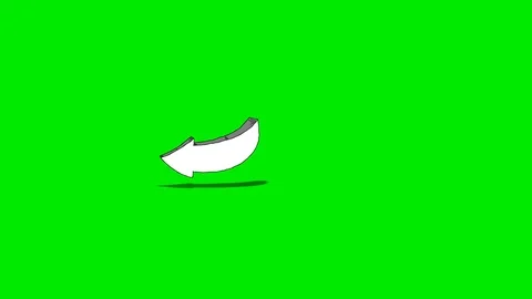 An arrow twirling and rounding Stock Footage 100407887