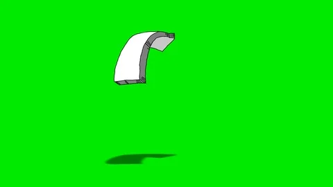 An arrow twirling and rounding Stock Footage 100407891