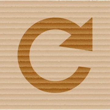 Arrow Update. Flat modern web button and space for your text. 스톡 일러스트