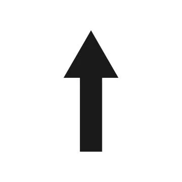 Arrow vector design template illustration Stock Illustration