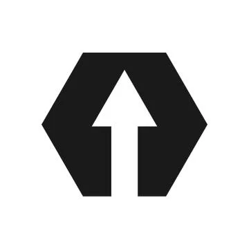 Arrow vector design template illustration 스톡 일러스트