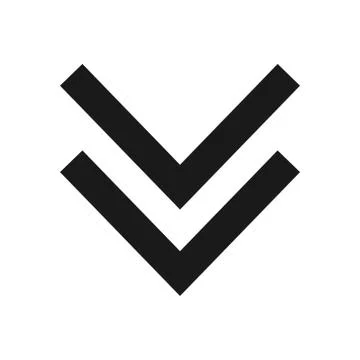 Arrow vector design template illustration Stock Illustration