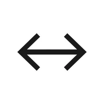 Arrow vector design template illustration Stock Illustration