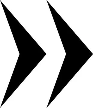 Arrow Vector Icon. Arrow Symbol. Right Position. Navigation icon Stock Illustration