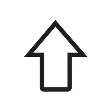 Arrow vector icon Stock Illustration