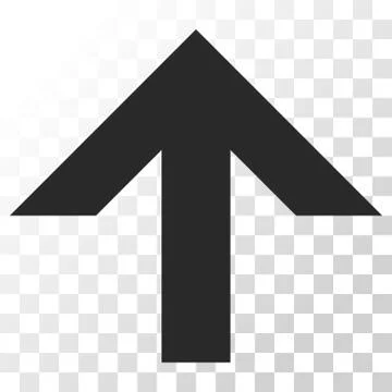 Arrow Up Vector Icon Stock Illustration