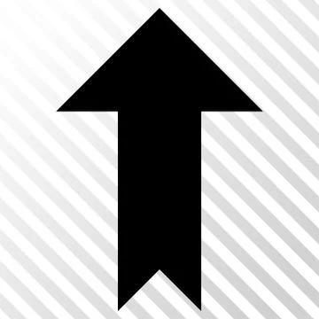 Arrow Up Vector Icon Stock Illustration