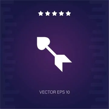 Arrow vector icon Stock Illustration