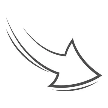 Arrow vector icon illustration design Stock Illustration