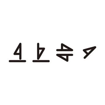 Arrow vector icon. resources graphic element design. Vector illustration Illustrazione stock