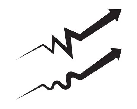 Arrow vector illustration icon Illustrazione stock