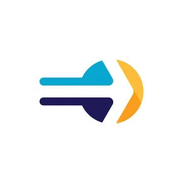 Arrow vector illustration icon Stock Illustration