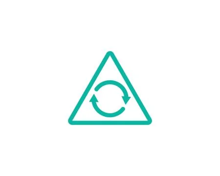 Arrow vector illustration icon Logo Template Stock Illustration