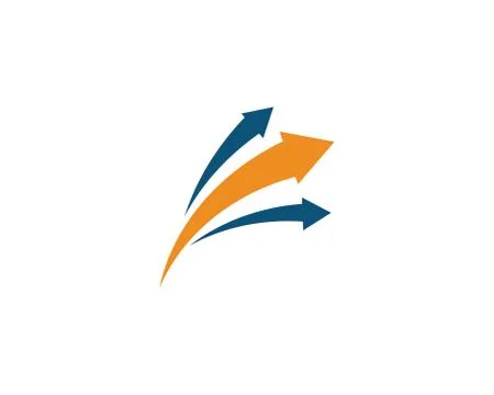 Arrow vector illustration icon Logo Stock Illustration