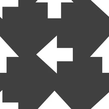Arrow web icon. flat design. Seamless pattern. 스톡 일러스트