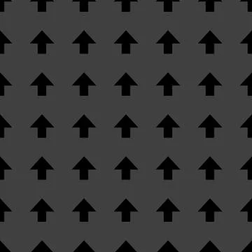 Arrow web icon. flat design. Seamless pattern. Stock Illustration