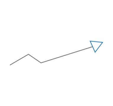 Up arrow on white Stock Illustration