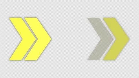 Arrow yellow right Stock Footage 279888527