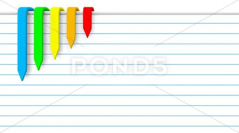 Arrowed business graph Stock Illustration