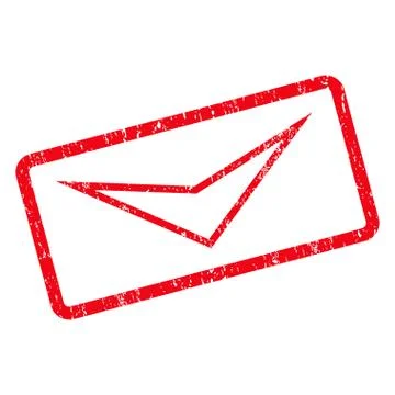 Arrowhead Down Icon Rubber Stamp Stock Illustration