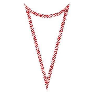 Arrowhead Down Raster Textured Icon For Overlay Watermark Stamps Stock Illustration