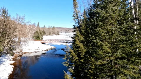 Arrowhead Iconic Foot Bridge Stock-Footage 263661047