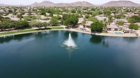 Arrowhead Lakes Housing in Glendale Video stock 183146501