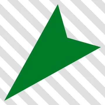 Arrowhead Left-Down Vector Icon Stock Illustration