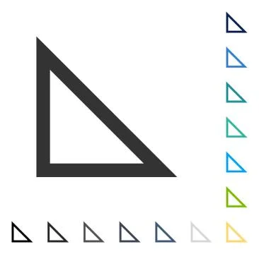 Arrowhead Left Down Vector Icon Stock Illustration