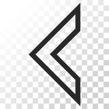Arrowhead Left Vector Icon Stock Illustration
