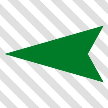 Arrowhead Left Vector Icon Stock Illustration