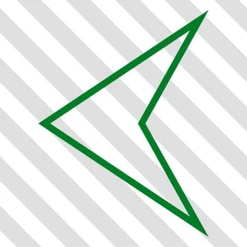 Arrowhead Left Vector Icon Stock Illustration