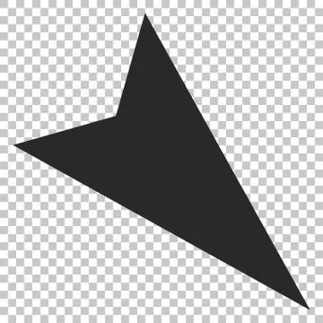 Arrowhead Right-Down Vector Icon Stock Illustration