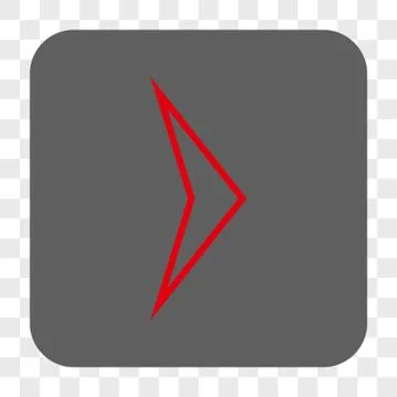 Arrowhead Right Interface Toolbar Button イラスト素材