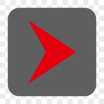 Arrowhead Right Interface Toolbar Button Stock Illustration