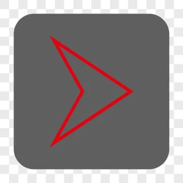 Arrowhead Right Interface Toolbar Button イラスト素材
