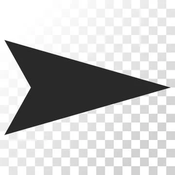 Arrowhead Right Vector Icon Stock Illustration