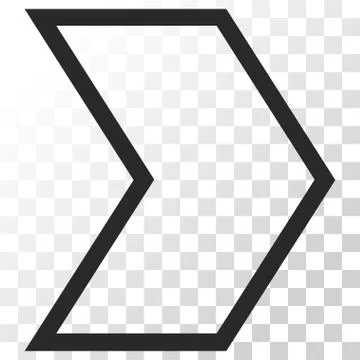 Arrowhead Right Vector Icon Stock Illustration