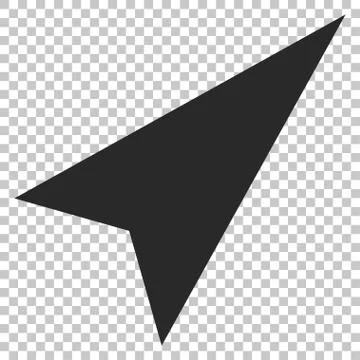 Arrowhead Right-Up Vector Icon Stock Illustration