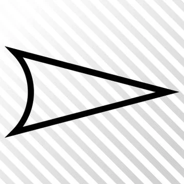 Arrowhead Right Vector Icon Stock Illustration
