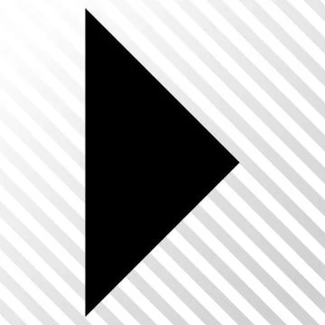 Arrowhead Right Vector Icon Stock Illustration