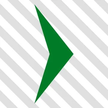 Arrowhead Right Vector Icon Stock Illustration