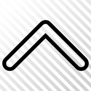 Arrowhead Up Vector Icon Stock Illustration